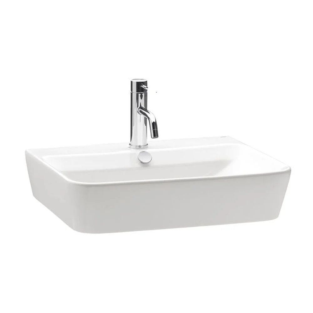 Lavoar suspendat alb 55 cm Gala Emma Square