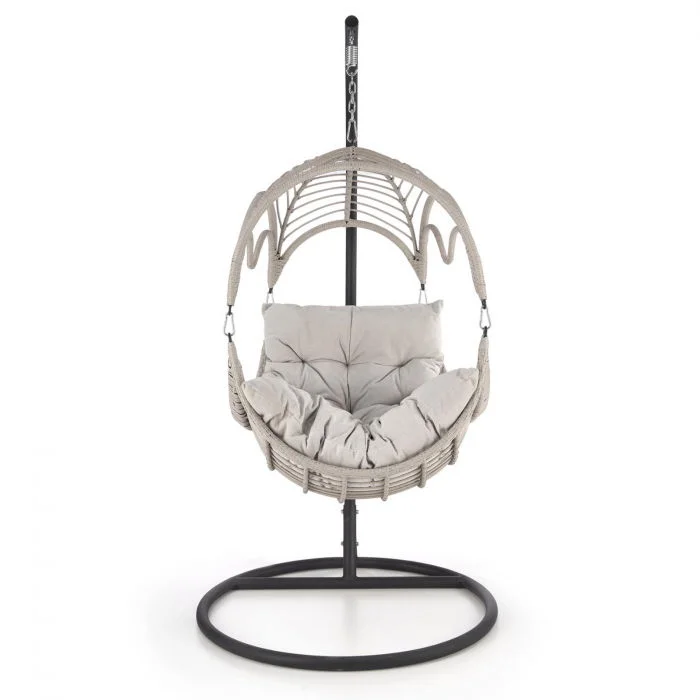 Leagan suspendat RASMUS, gri, 85x60x202 cm