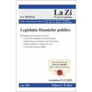 Legislatia finantelor publice. Actualizat la 5. 12. 2022 - Simona Gherghina, Monica Amalia Ratiu