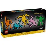 LEGO Art. Keith Haring Figurine care danseaza 31216, 1773 piese