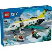 LEGO City. Avion-ambulanta pentru urgente 60465, 403 piese