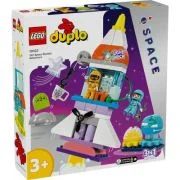 LEGO DUPLO. Aventura cu naveta spatiala 3-in-1 10422, 58 piese