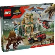 LEGO Jurassic World. Misiune aeriana cu Spinosaurus si Quetzalcoatlus 76976, 984 piese