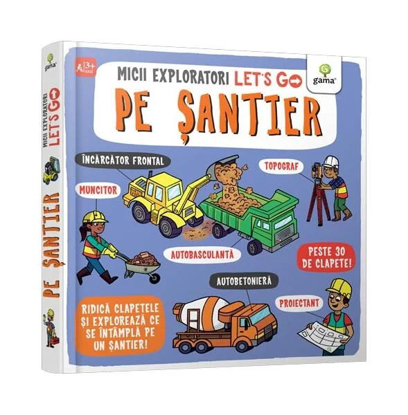 Let's go! Pe șantier - Hardcover - Gama