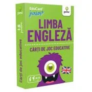 Limba engleza. EduCard Junior plus. Carti de joc educative
