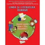 Limba si literatura romana. Manual pentru clasa a 4-a, Semestrul 1. Contine CD - Adina Grigore