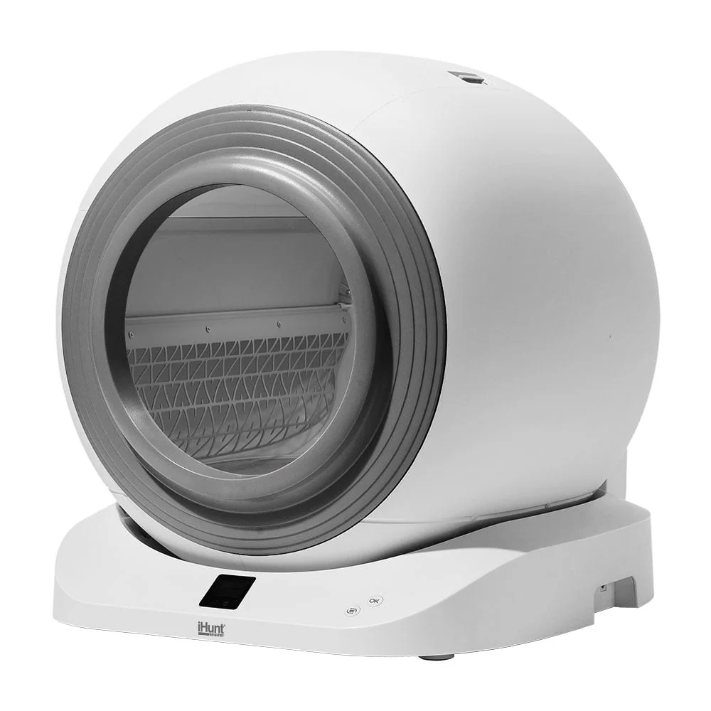 Litiera Automata iHunt Smart Cat Litter V5 cu Spray Deodorizare, Wi-Fi, Senzori, Aplicatie Smart