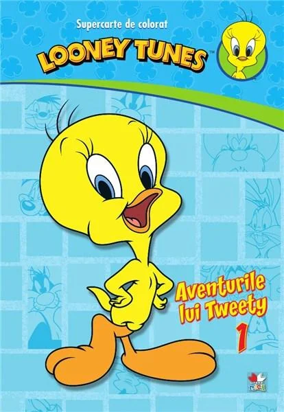 Looney Tunes. Aventurile lui Tweety 1. Supercarte de colorat