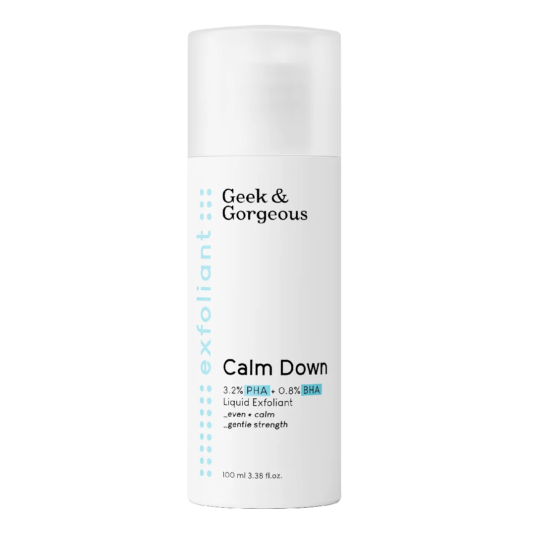 Lotiune exfolianta Calm Down, 100 ml, Geek & Gorgeous