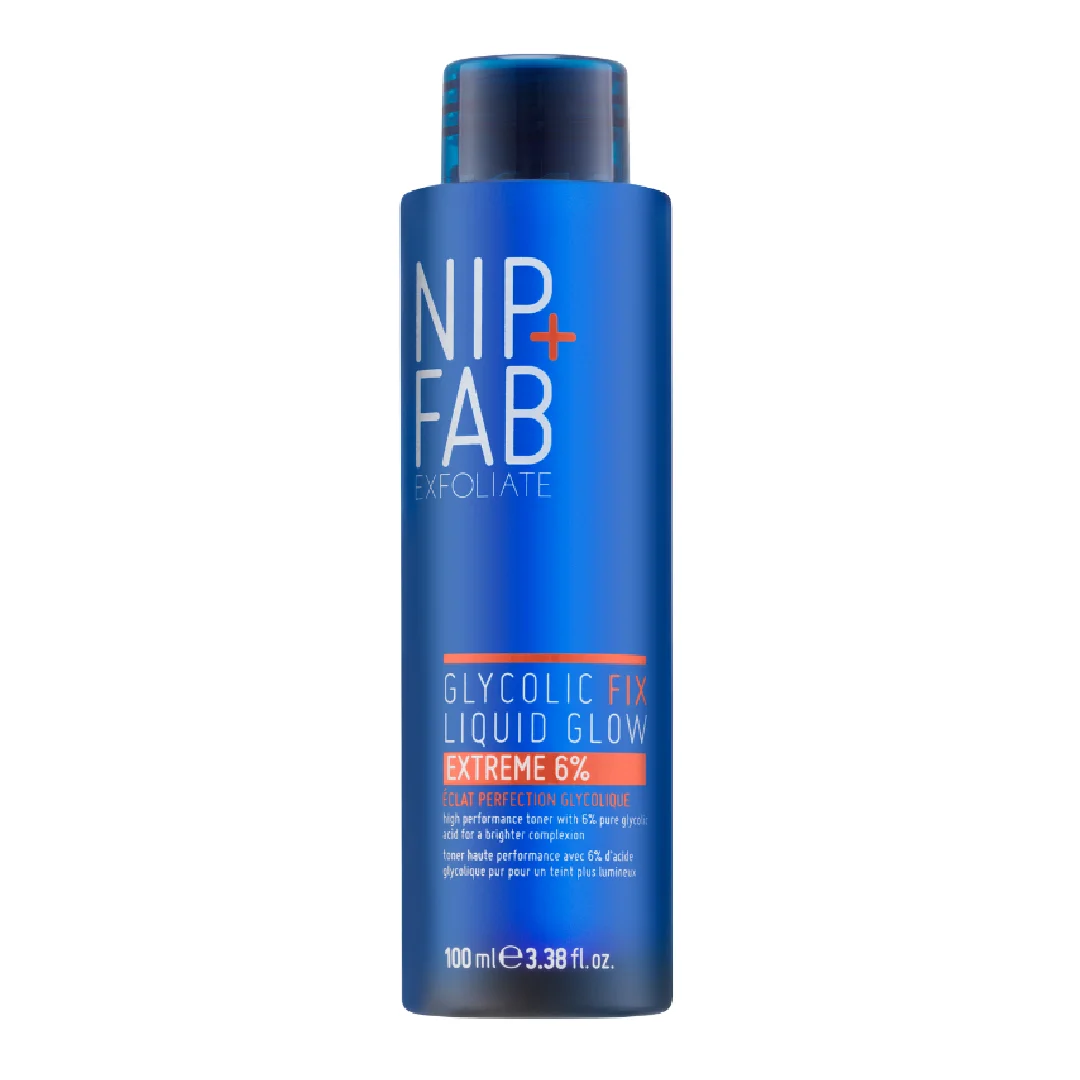 Lotiune tonica pentru fata cu 6% Glycolic Fix, 100 ml, NIP+FAB