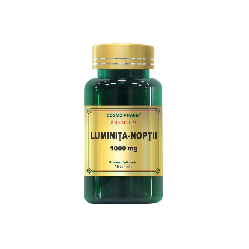 Luminita-noptii 1000 mg, 30 capsule, Cosmopharm