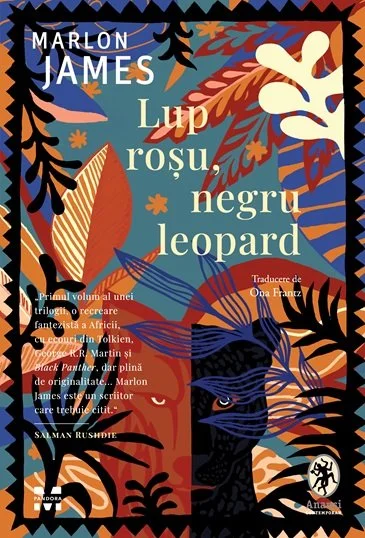 Lup roșu, negru leopard - Marlon James