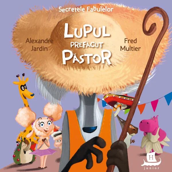 Lupul prefăcut păstor - Hardcover - Jean de La Fontaine - Humanitas