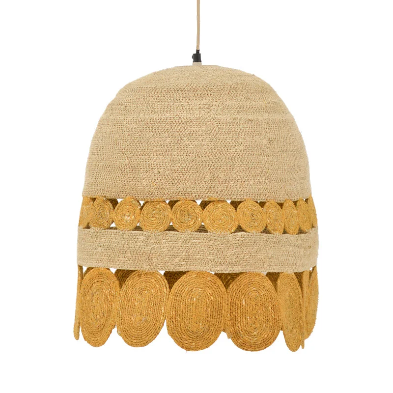 Lustra Amide E27 Natural 50x50x125 cm