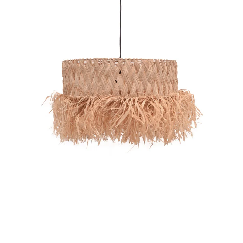 Lustra Annhele din fibre eco Natural 50x50x35+ cm