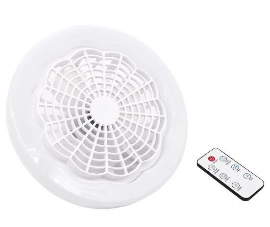 Lustra ventilator pentru tavan 2 in 1 cu Led Alb