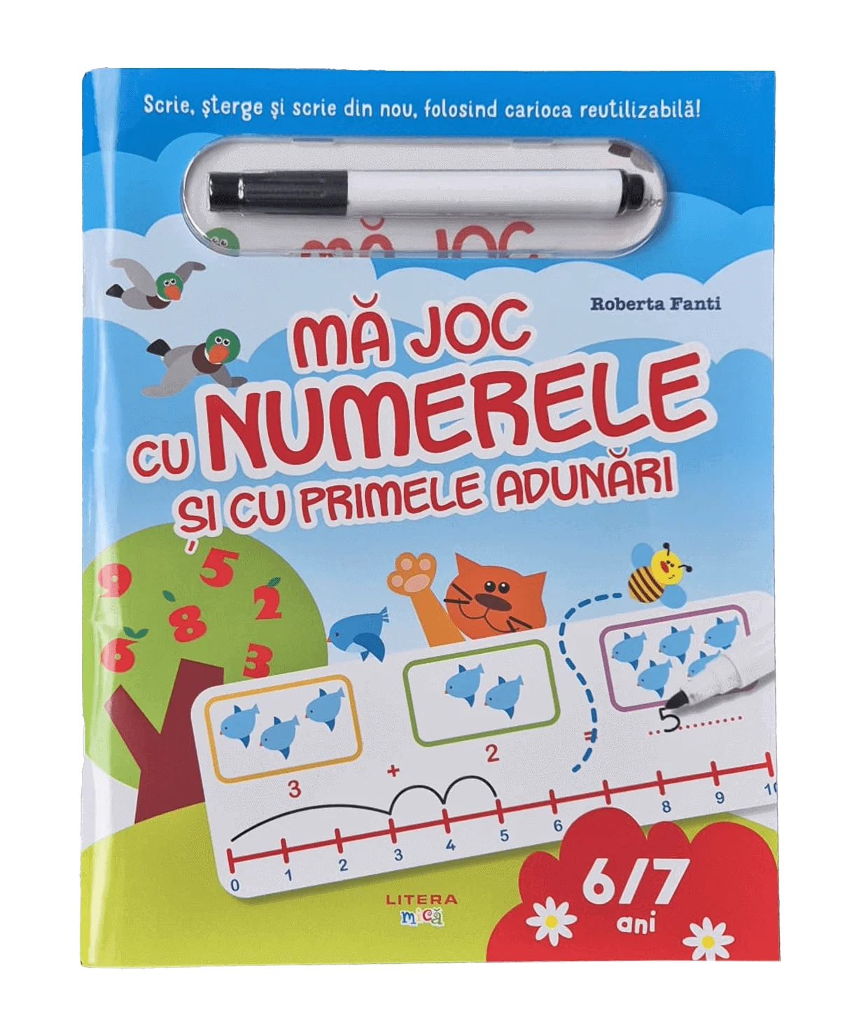 Ma joc cu numerele si cu primele adunari