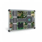 Macheta stradala magnetica pentru scolile de soferi, 60 x 90 cm