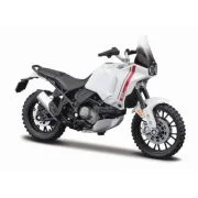 MAISTO MOTOCICLETA METALICA CU STAND EDITIE SPECIALA DUCATI DESERT X SCARA 1 LA 18