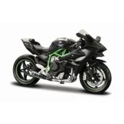 MAISTO MOTOCICLETA METALICA CU STAND EDITIE SPIECIALA KAWASAKI NINJA H2R SCARA 1 LA 18