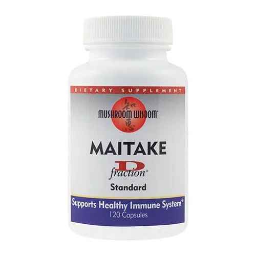 Maitake D-fraction Mushroom Wisdom, 120 capsule, Secom