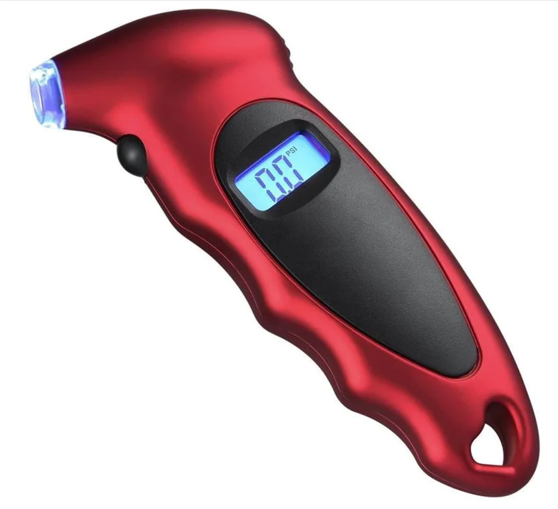 Manometru digital de Buzunar pentru verificat presiune roti retro iluminat