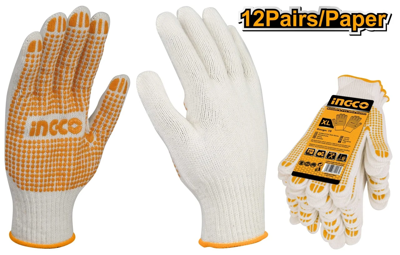 Manusi Panza cu Puncte XL INGCO HGVK05