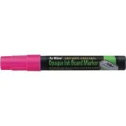 Marker cu cerneala opaca, ARTLINE, pentru table de scris, varf 2. 0mm - roz fluorescent