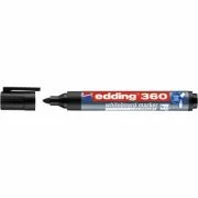 Marker Edding 360 pentru tabla, varf 1. 5-3 mm, negru