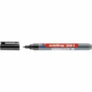 Marker Edding 361 pentru tabla, corp plastic, varf 1mm, negru