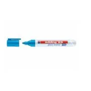 Marker pentru sticla Edding 95, corp plastic, varf rotund, 1. 5-3 mm, albastru
