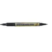 Marker pentru tabla de scris ARTLINE 541T, doua capete - varfuri rotunde 0. 4mm/1. 0mm - negru