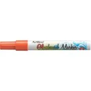Marker pentru tabla de sticla ARTLINE Glassboard, varf rotund 2. 0mm - portocaliu fluorescent