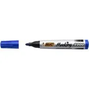Marker permanent BIC 2000, varf rotund 1. 7 mm, albastru