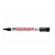 Marker permanent Edding 8400, pentru CD/DVD/BD, corp plastic, varf rotund, 0. 75 mm, negru
