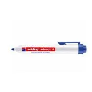 Marker permanent Edding retract 11, corp din plastic, varf rotund, 1. 5-3 mm, albastru