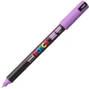 Marker UNI PC-1MR 0. 7 mm, varf metalic fin, mov lavanda, Posca