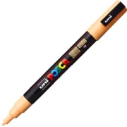 Marker UNI PC-3M 0. 9-1. 3 mm, portocaliu deschis, Posca
