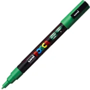 Marker UNI PC-3M 0. 9-1. 3 mm, verde, Posca