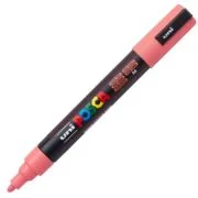 Marker UNI PC-5M 1. 8-2. 5 mm, roz coral, Posca