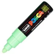 Marker UNI PC-7M 4. 5-5. 5 mm, verde deschis, Posca
