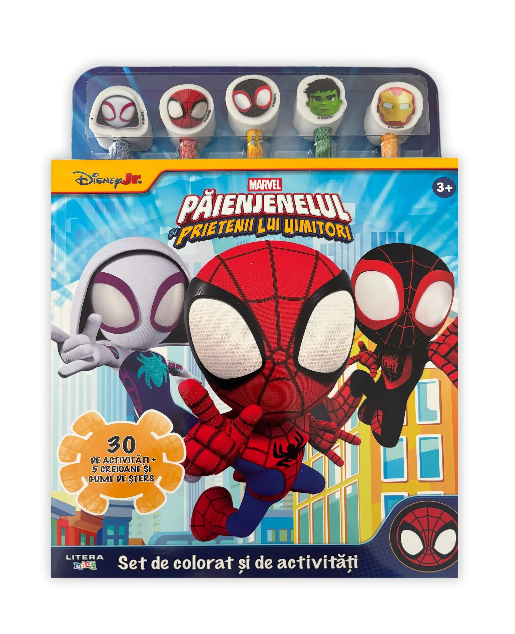 Marvel. Paienjenelul si prietenii lui uimitori. Set de colorat si de activitati