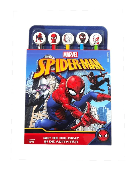 Marvel. Spider-Man. Set de colorat si de activitati