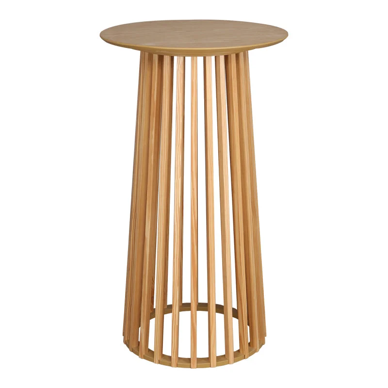 Masa bar Domonic  mdf Natural D60x105cm