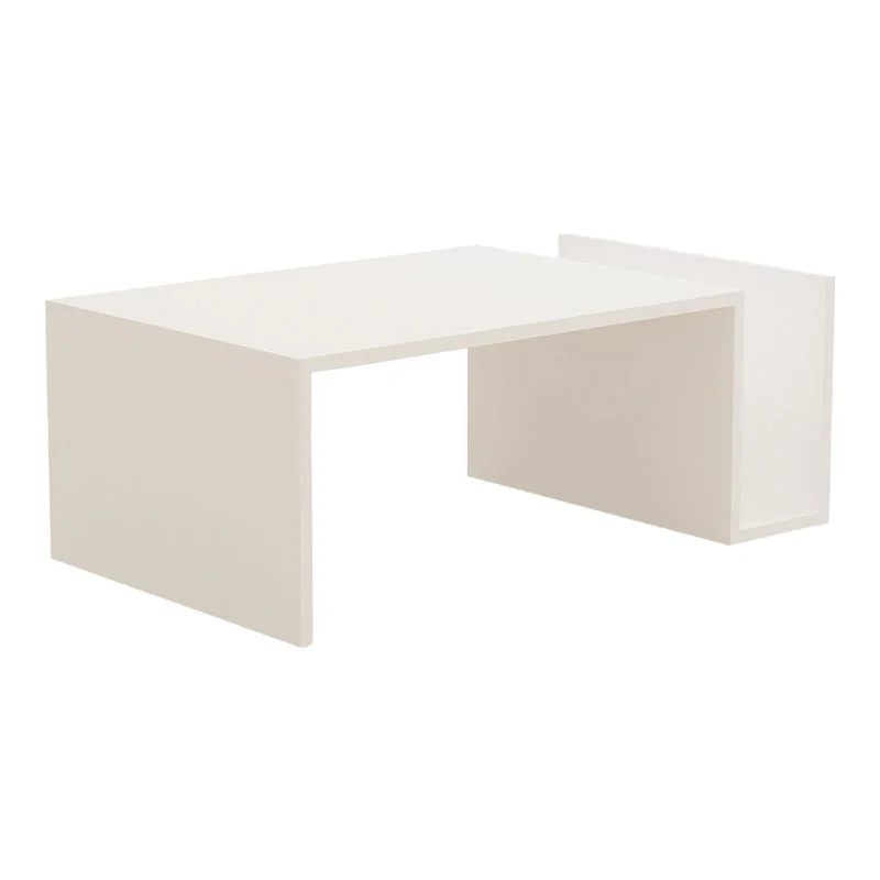 Masa de cafea Poko  Alb 87x50x32cm