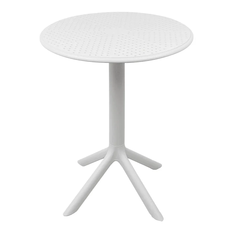 Masa de gradina Merkon  PP alb 60x60x75 cm