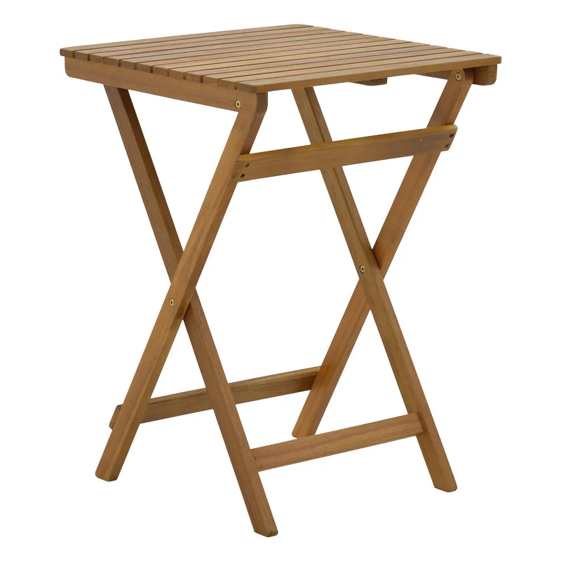 Masa pliabila Lazio  lemn Natural de salcam 50x50x70cm