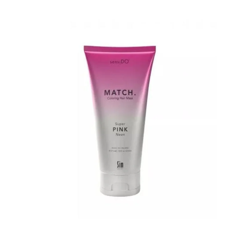 Masca coloranta tratament cu Keraguard Super Pink Neon, 200ml, SensiDo Match