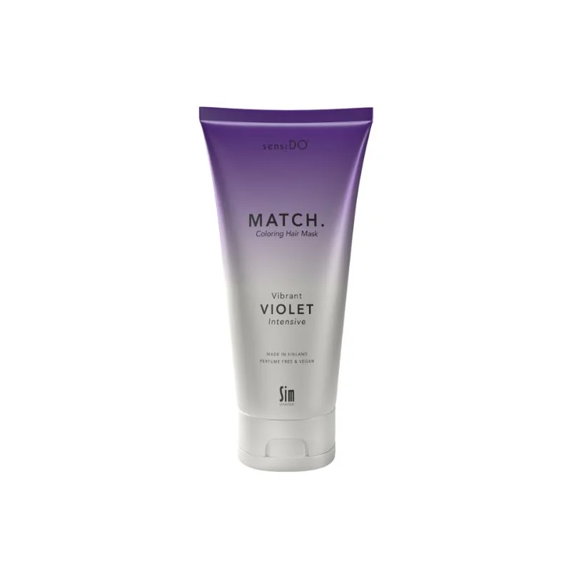 Masca coloranta tratament cu Keraguard Vibrant Violet Intensive, 200ml, SensiDo Match