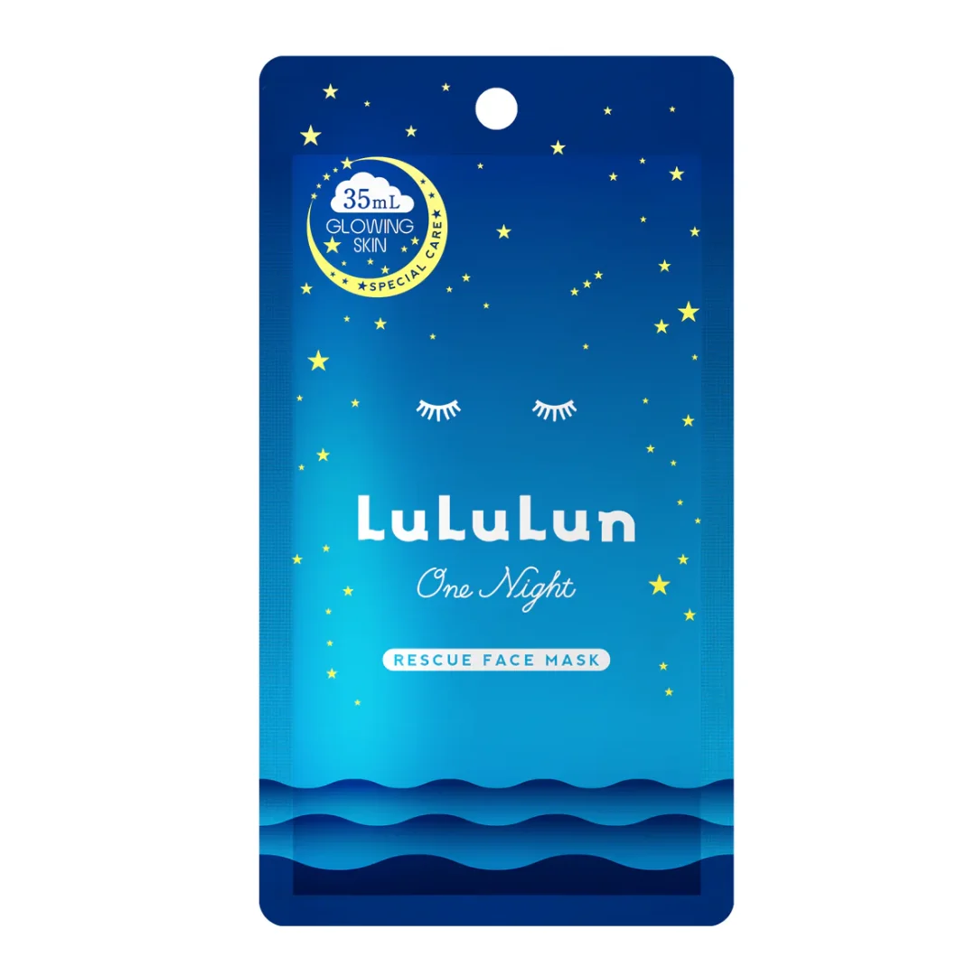 Masca faciala japoneza, One Night Blue, 1 bucata, LuLuLun